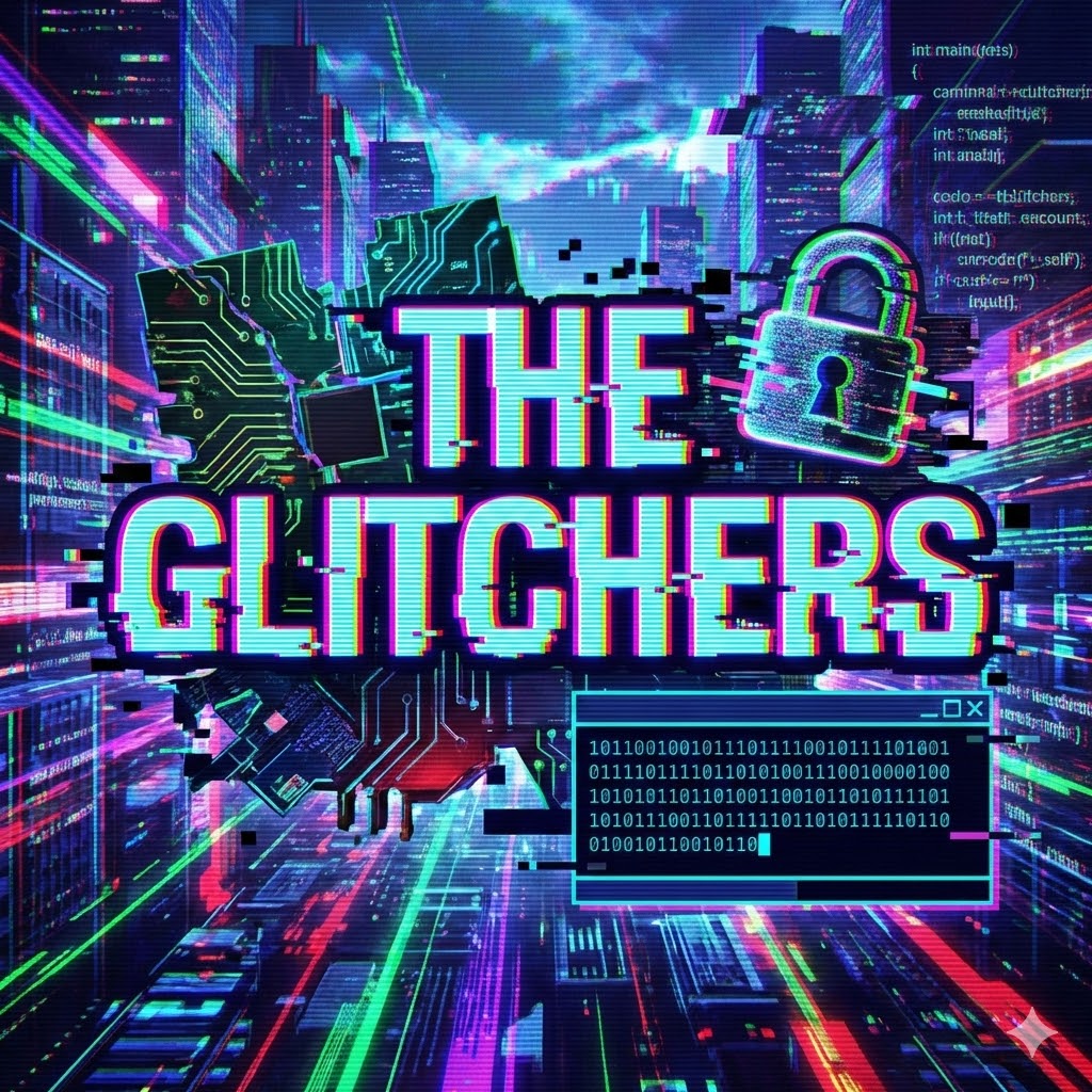 The Glitchers logo